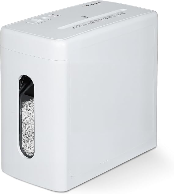 Wingwise Ultra Low Noise 40dB Paper Shredder for Home Office White