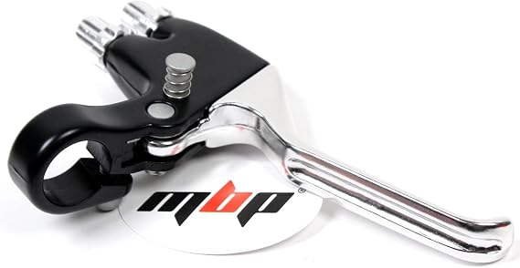 MBP Dual Pull Locking Bicycle Alloy Brake Lever - Right Handed for use of Both Brakes with one Hand Double Pull - Multi use Bikes - Trail MTB Trike Recumbent and More