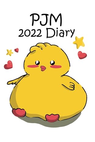 PJM Diary 2022: Park Jimin themed 2022 day a page diary