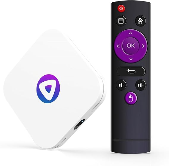 CHROX Android 13.0 TV Box,H96 M1 4GB RAM 64GB ROM RK3528 64-Bit Quad Core with Dual Wi-Fi 2.4G/5.0G, BT 4.0/ 3D Ultra HD 4K/ H.265/ 100M LAN/USB 3.0 Smart TV Box,2GB+16GB