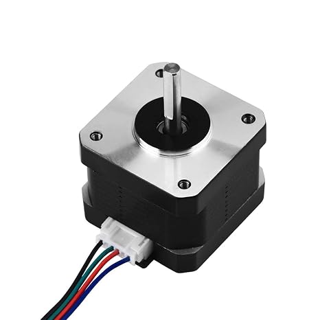 Stepper Motor 42BYGH34 Bipolar 4-Core 12V 1.3A 0.30Nm Stepper Motor Stepper Motor with Connection Cable 1.8 Degree Stepper Angle Stepper Motor for 3D