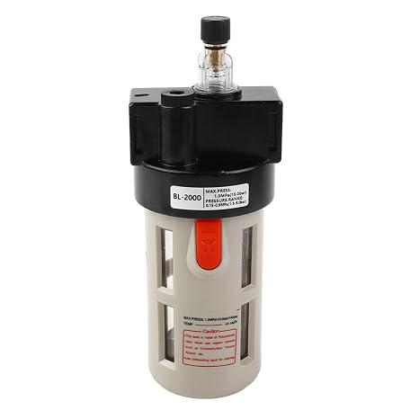 Air Tool Oiler, G1/4 BL-2000 Compressed Air Lubricators Air Compressor Oil Lubricator Air Source Treatment Lubricator for Pneumatic System