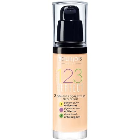 Bourjois Foundation 1 2 3 Perfect 51 Light Vanilla