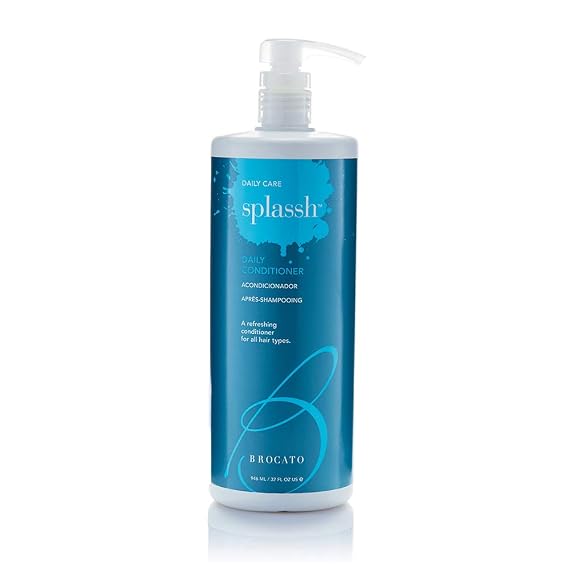 Brocato Splassh Daily Hair Conditioner: Moisturizing Conditioner, 32 Oz