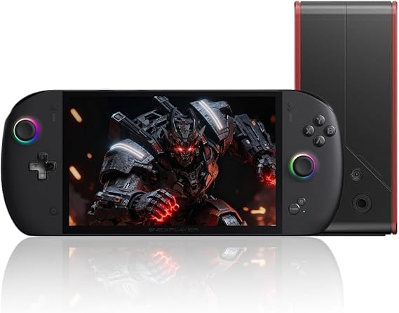 OneXFly Apex Handheld Gaming PC with AMD Ryzen AI Max+ 395, Radeon 8060S Graphics, 120W TDP, 8-inch 120Hz Display, Harman Speakers, Swappable Battery, Liquid Cooling Ready(48GB RAM + 1TB SSD)