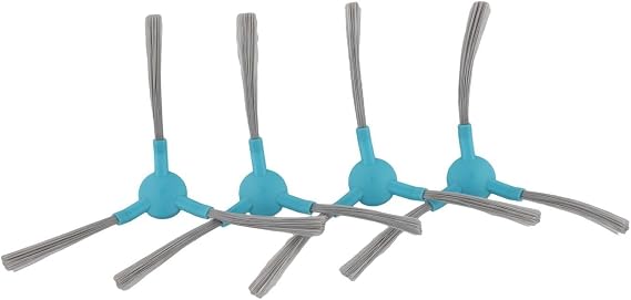Side Brush Set for Conga 7690 Immortal Max M, Efficient Corner and Edge Cleaning Tool, Easy Installation Robot Vacuum Spare Part, 4 Pieces(4 PACK)