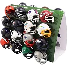 Riddell 32 Piece NFL Helmet Tracker Set - Gumball Size Helmets - All NFL Current Logo's