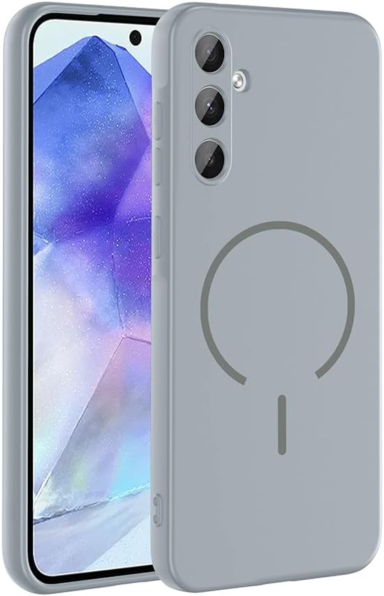 Spia Samsung Galaxy A37 ile Uyumlu Kılıf Kablosuz Titanyum Şarj Özellikli Lansman Kapak Orijinal (Samsung Galaxy A37 ile Uyumlu, Kablosuz Titanyum)