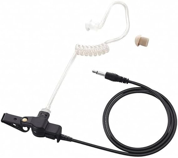 ICOM Ear Loop Earpiece,Black,25" Cord Length SP26-1 Each