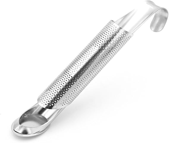 Tea Infuser With Hook- Easy To Use & Carry - Suitable For In-home Or Outdoor Usage (Picnic, Travel, Business Trip etc.). Premium Tea Infuser - Tea Strainer - Tea Steeper