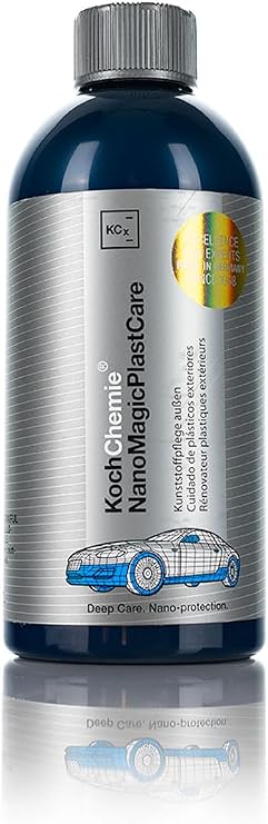 KOCHCHEMIE - Nano Magic Plast Care - Prosumer Line - Protects and Maintains External Plastic, Trim, and Rubber - 500ml