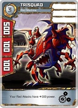 Redakai - Trisquad - Red Machine - Redakai Base Set