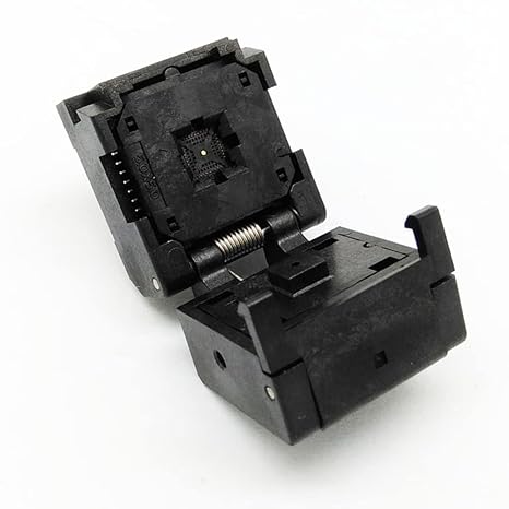 QFN32 Burn in Socket 0.4mm Pin Pitch HAST HTOL Test 125 Degree Test