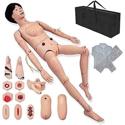 Multi Functional Nursing Training Manikins Nursing Manikin Trauma Human Anatomical Model for Nursing Medical Training Education Model