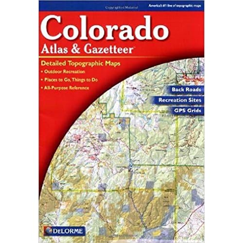 Delorme Colorado AtlasGazateer