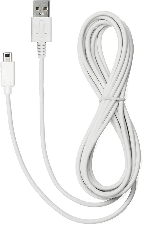 USB Charging Cable for Nintendo Wii U GamePad Controller 3m