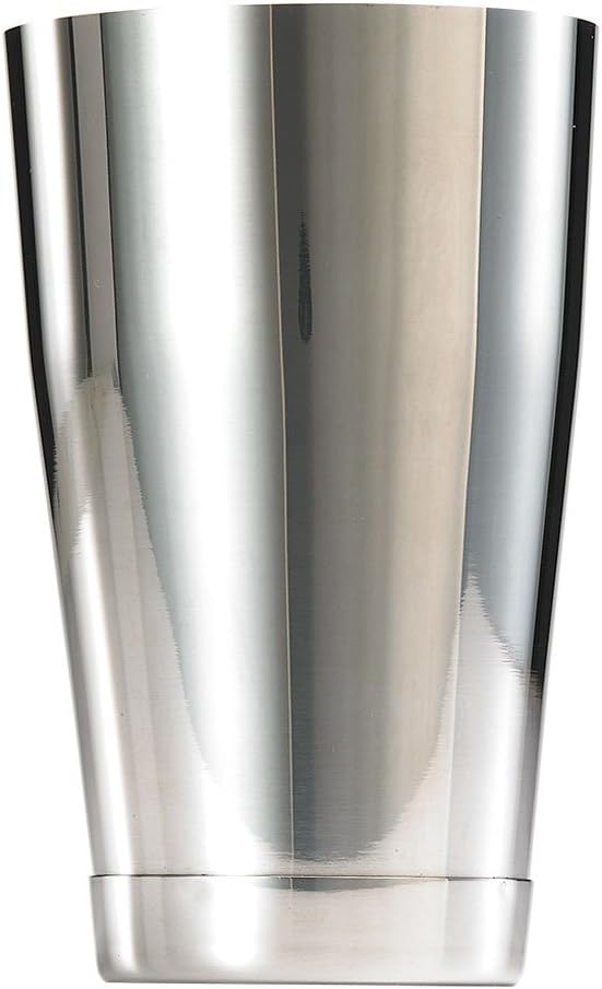 Barfly Weighted Cocktail Mixing Shaker Tin, Stainless Steel, Small 18 oz M37007