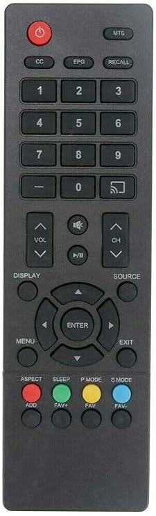 New Remote Control fit for Polaroid TV 49GSR4100KL