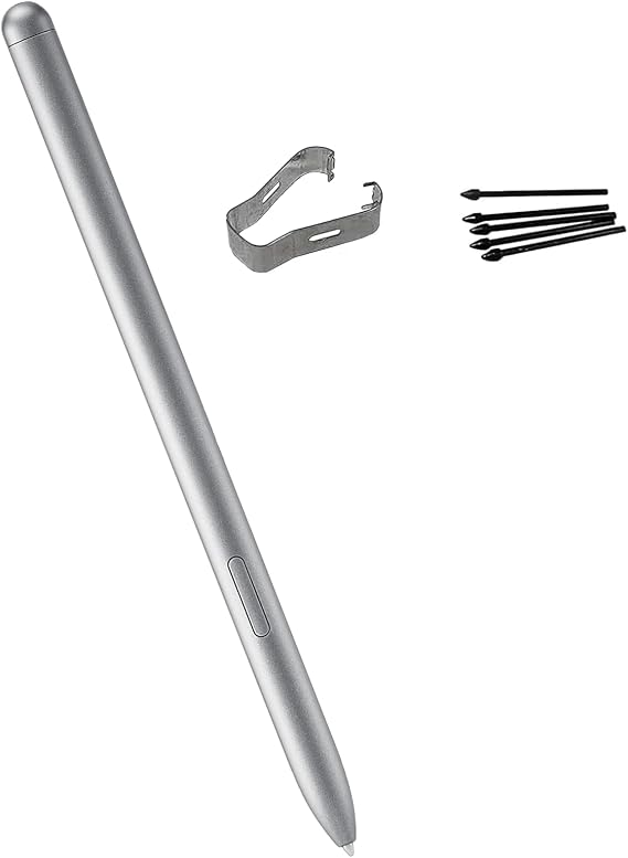 Galaxy Tab S10 Plus Stylus Pen Replacement for Samsung Galaxy Tab S10 Lite Stylus Pen for Galaxy Tab S10 Plus S Pen WithoutBluetooth with Free 5 Tips (Silver)