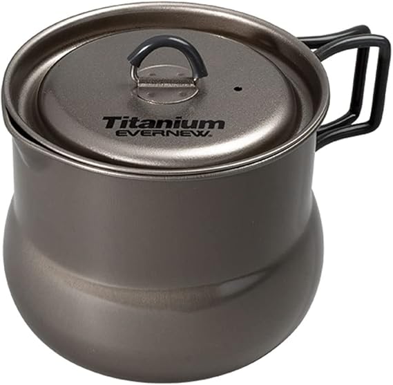 Evernew Titanium Lightweight Camping Tea Pot, 800