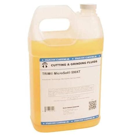 TRIM - MS590XT/1 Cutting & Grinding FLUIDS MS590XT/5 Advanced Technology Aerospace Semisynthetic, 5 gal Pail, Amber
