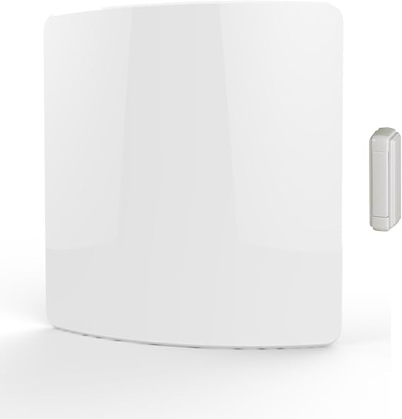 Heath Zenith SL-6273-00 Wireless MP3 Doorbell, White, Multi-function Kit