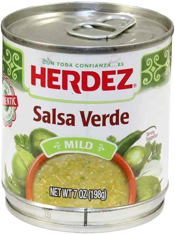 Herdez Green Salsa Verde, 7-Ounce Cans (Pack of 12)