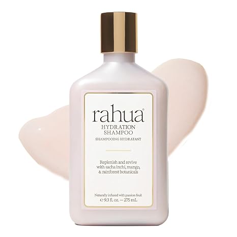 Rahua Hydration Shampoo, Vegan Moisturizing Shampoo for Dry, Damaged, or Curly Hair, Sulfate Free Hydrating Formula Oil, Morete, Sacha Inchi, Tropical Passion Fruit & Mango Scent