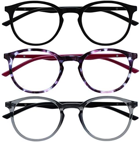 OPULIZE Retro Round Reading Glasses