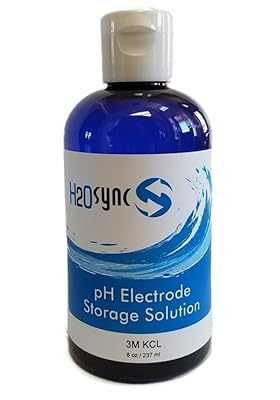 H2O Sync pHORP Electrode Storage Solution 8 oz  237 mL for use with pH Probes and ORP Probes to Extend Life