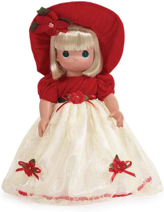 Precious Moments 16" The Most Wonderful Time of The Year Blonde Doll