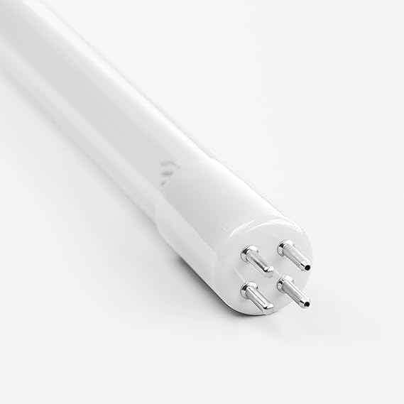 LSE Lighting GPH212T5L/4P UV-C Lamp 10W, 8.34" T5 Bulb | 4-Pin One End | 254nm Ultraviolet Light | EPA Registered | High-Performance Replacement | Designed in USA