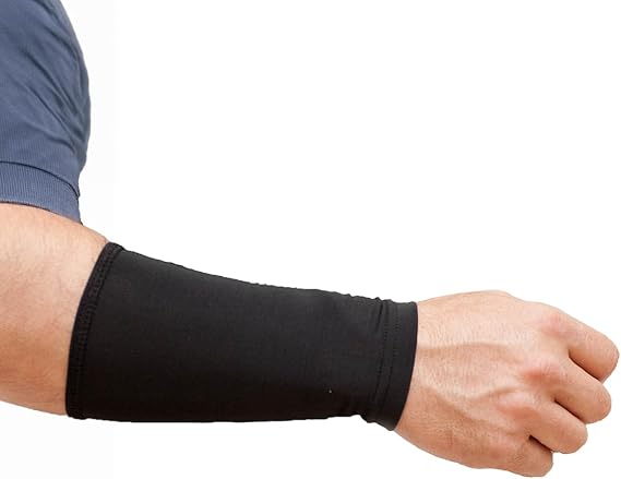 Tatjacket Tattoo Cover Up Concealer Sleeve (NEW 1-PACK) Forearm or Ankle coverage, UPF 50 Protection, for Men & Women (Unisex), BLACK, ONE SIZE