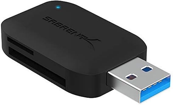 SABRENT USB 3.0 Micro SD and SD Card Reader (CR-BYMS)