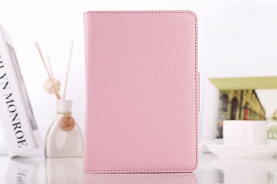 iPad mini 4 用 Bluetooth キーボード付き レザーケース ピンク