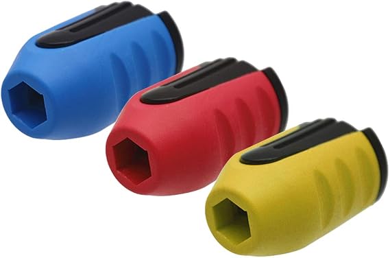Yakamoz 3Pcs Bit Magnetizer Ring Removable Magnetic Driver Screw Catcher Magnet Screwdriver Bit Drive Holder Power Bits Tool