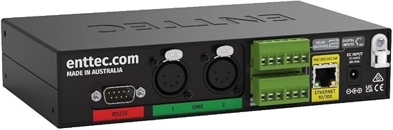 Enttec S-Play LITE 70094, 16-Universe DMX Show Recorder & Playback Controller