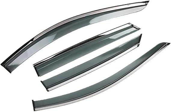 Car Wind Deflectors For Mercedes For Benz GLA X156 200 180 220 2014-2020 Window Door Visor Vent Awning Sun Rain Wind Guard Cover Deflector Accessories Weather Shields