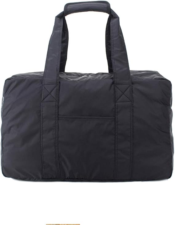 folding leisure trave duffel tote bag zipper nylon waterproof bag Lightweight Duffle Bags For Women & Men