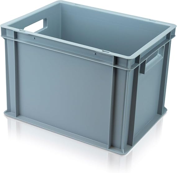 23 Litre Heavy Duty Plastic Stacking Industrial Euro Storage Container 400x300x280(H) mm