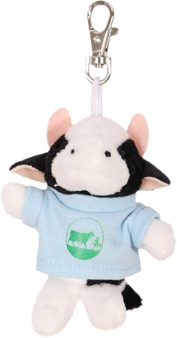 Blue Bell Ice Cream | Plush Cow Keychain