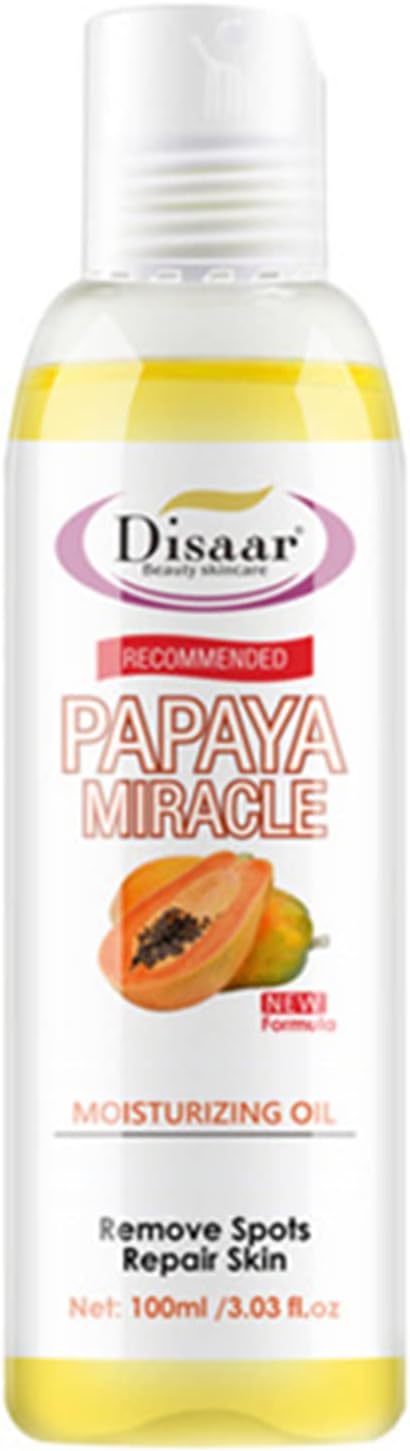 DISAAR Beauty Papaya Moisturizing Body Oil Purifying Repair Skin 100ml
