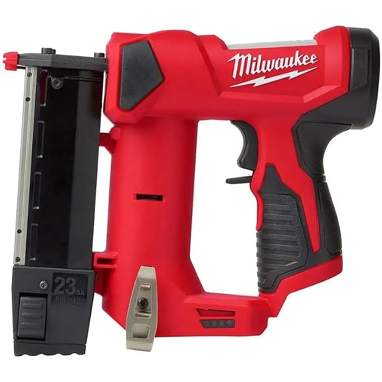 For 2540-20 M12 12V 23 Gauge Compact Cordless Pin Nailer - Bare Tool