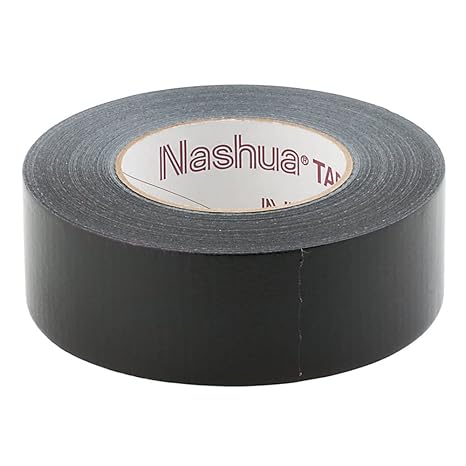 Nashua 2280 Black Duct Tape, All Purpose, Water Resistant, 1.89 Inch x 60 yds, 1 Roll