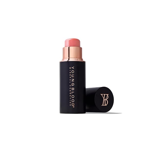 Youngblood VividLuxe Creme Blush Stick, Pink Prosecco