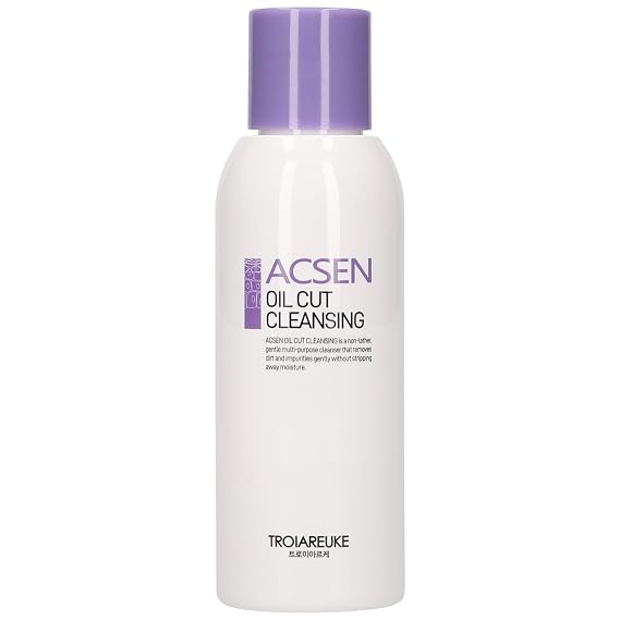 TROIAREUKE ACSEN Oil Cut Cleansing, Oil-Free Essence Cleanser 4.05 fl oz