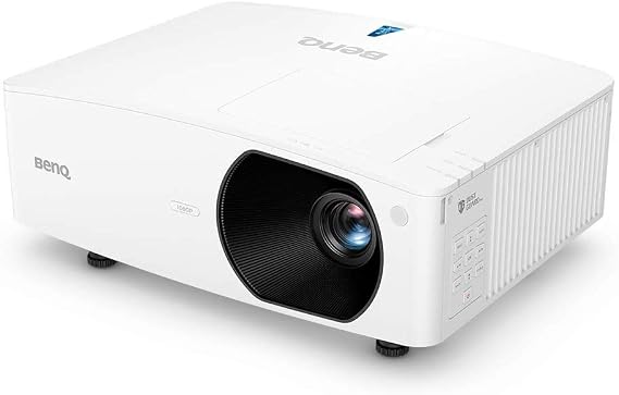 BenQ LH710 1080p DLP Lamp-Free Laser Projector, 4000 ANSI Lumens, Color Accurate, Maintenance-Free 24/7 Operation, 20,000 hour laser life, Network control, HDMI