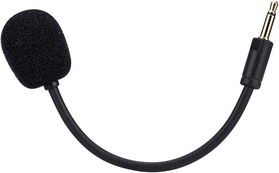Replacement Game Mic for Razer Kaira Pro Headset on PC/ PS4/ PS5, 3.5mm Detachable Boom Microphone