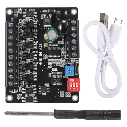 1PCS 30W Voice Playback Module, DC 9-24V Sound Module Music Player Voice Broadcast Device 9 Trigger Interfaces 8 IO Trigger Modes Built-in 64Mbit Flash Storage