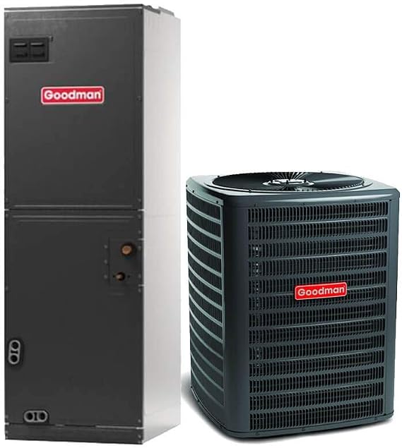Goodman 2.5 Ton 14.5 Seer Heat Pump System with Multi Position Air Handler